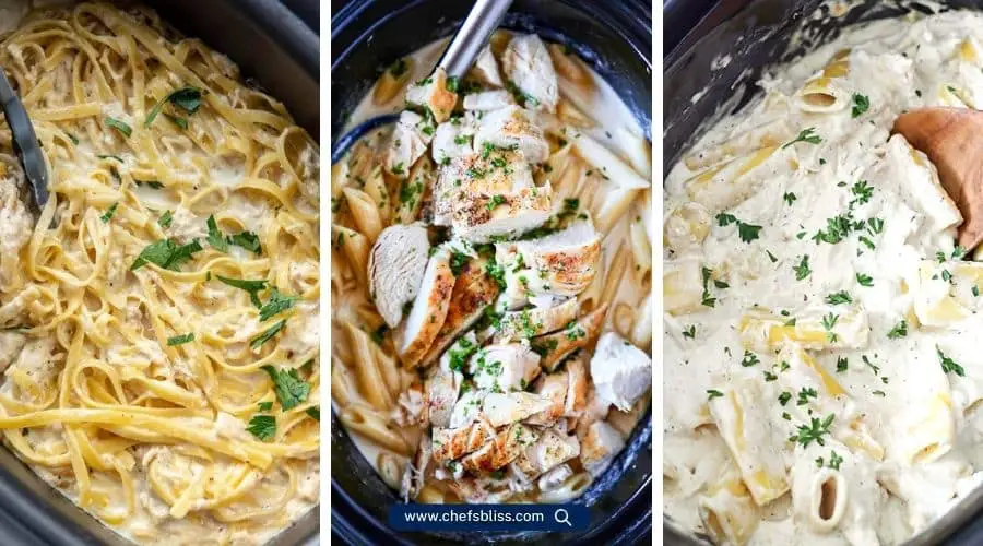 crockpot alfredo recipes
