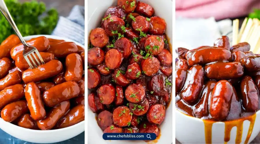 crockpot barbecue sausage recipes