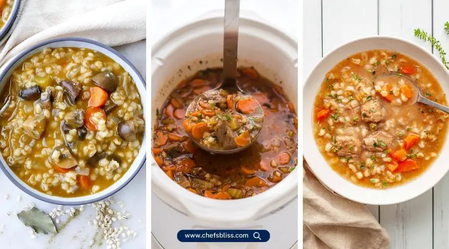 crockpot barley recipes