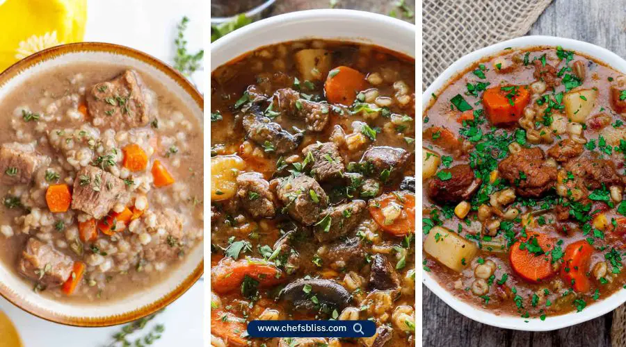 crockpot beef barley stew recipes