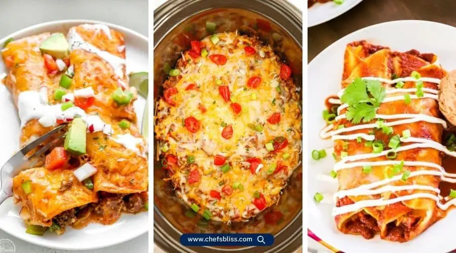 crockpot beef enchilada recipes