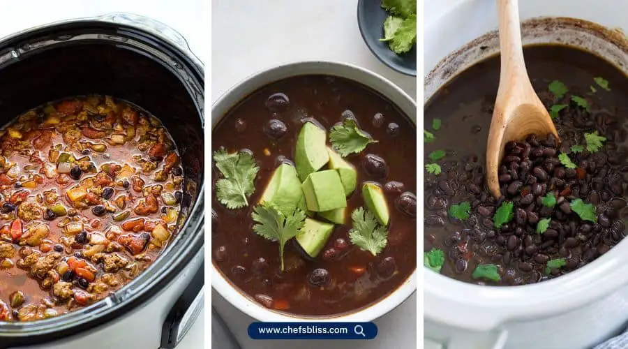 crockpot black bean recipes