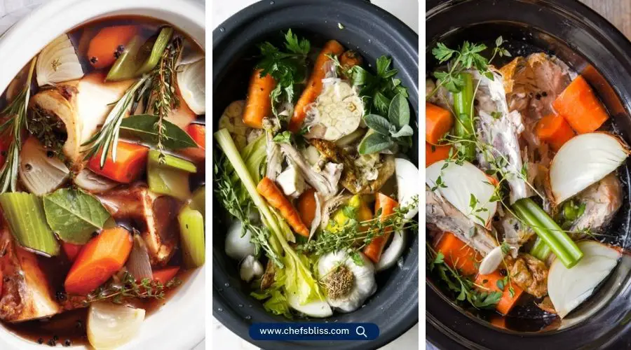 crockpot bone broth recipes