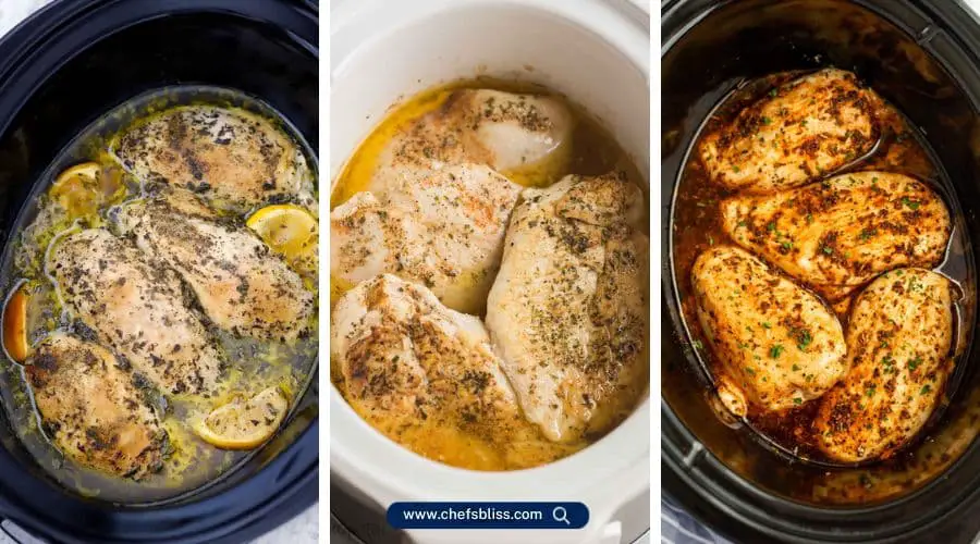 crockpot boneless skinless chicken recipes