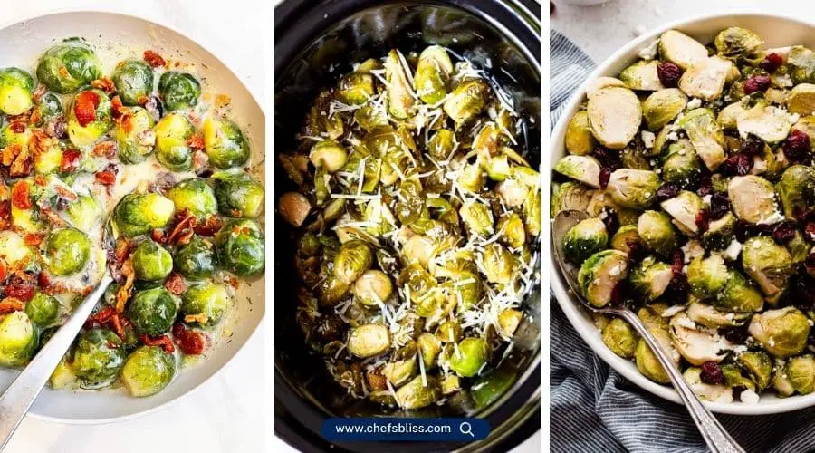 crockpot brussel sprout recipes