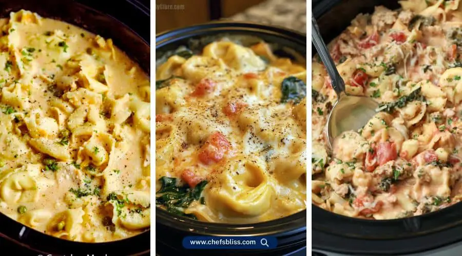crockpot cheese tortellini recipes