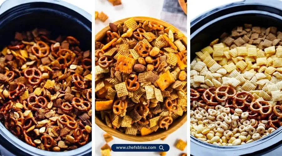 crockpot chex mix recipes