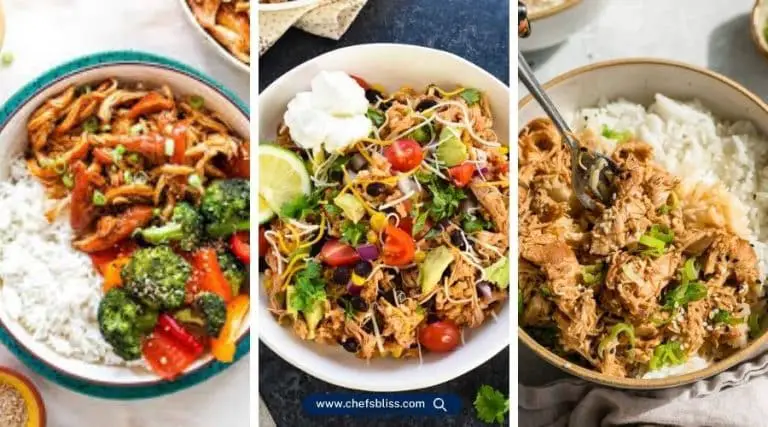 crockpot chicken bowl recipes