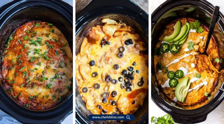 crockpot chicken enchilada recipes