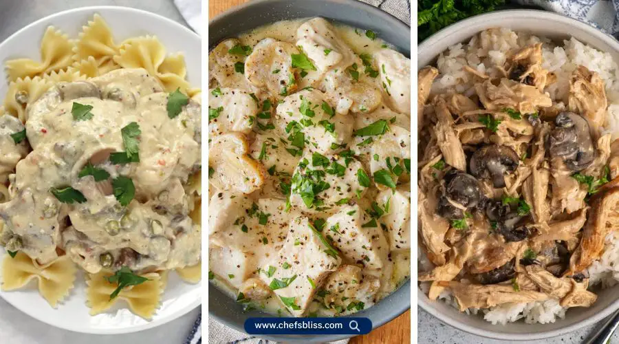 crockpot chicken mushroom recipes