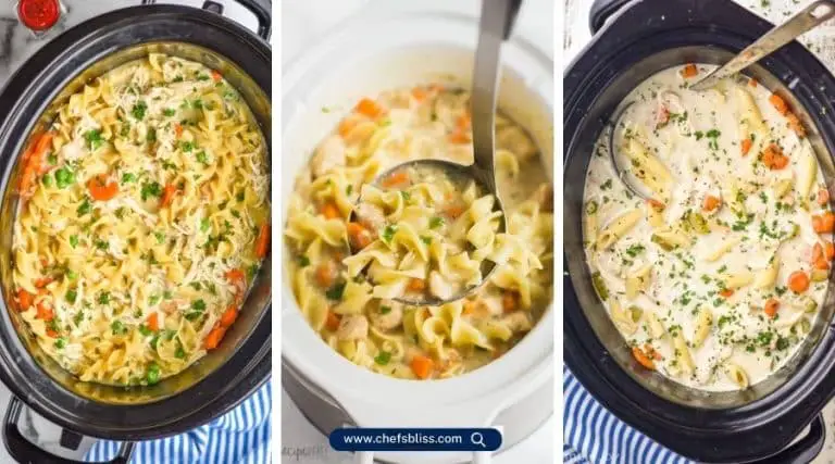 crockpot chicken noodle recipes