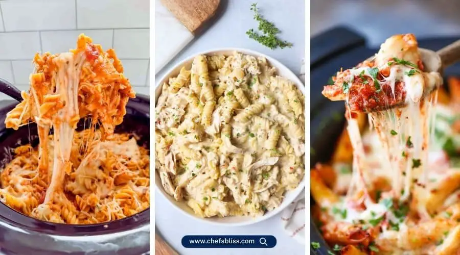 crockpot chicken pasta recipes