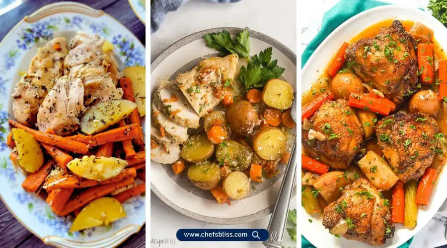 crockpot chicken potato carrot recipes