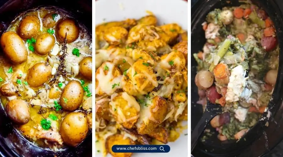 crockpot chicken potato recipes