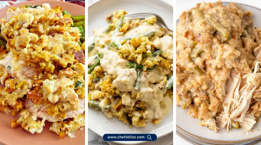 crockpot chicken stuffing recipes