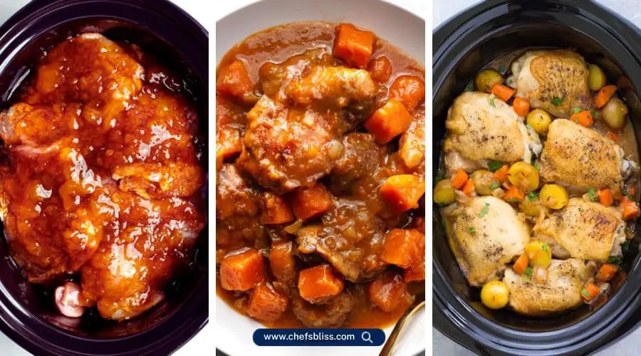 crockpot chicken sweet potato recipes