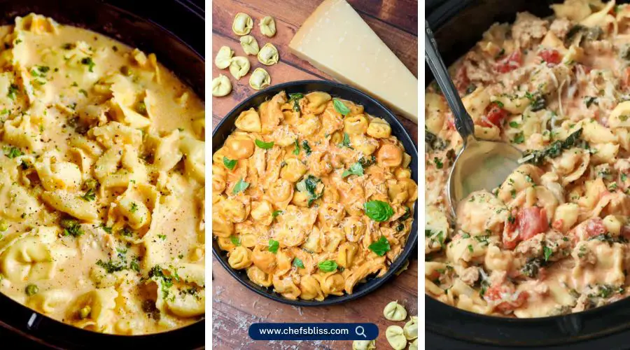 crockpot chicken tortellini recipes