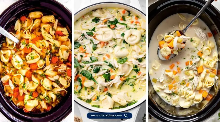 crockpot chicken tortellini soup recipes