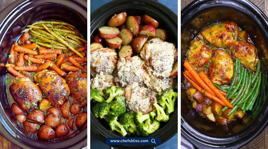 crockpot chicken vegetable recipes