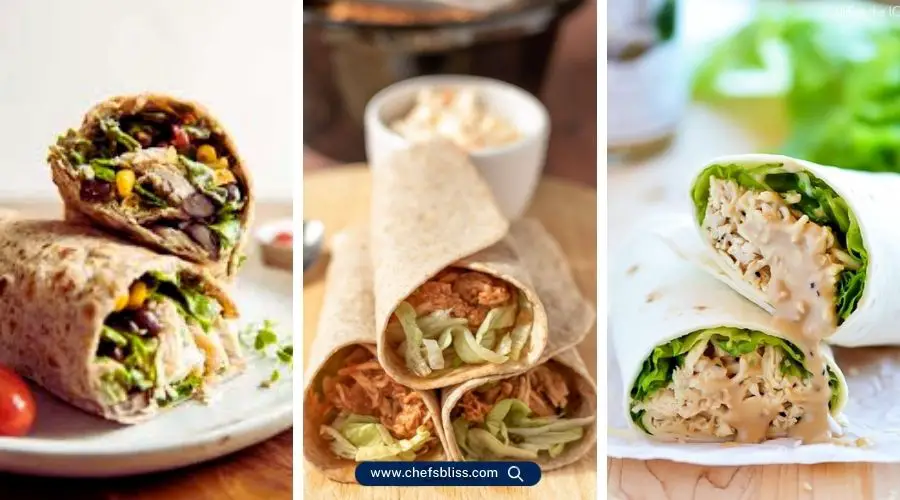 crockpot chicken wrap recipes