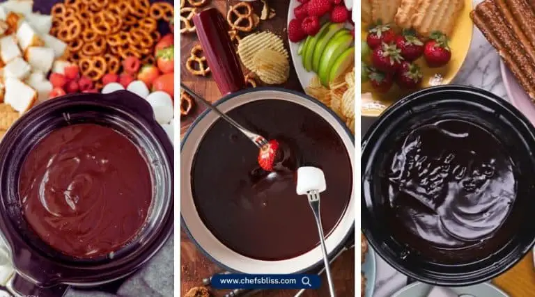 crockpot chocolate fondue recipes