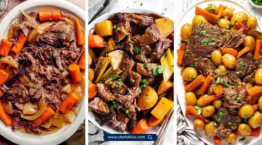 crockpot chuck roast recipes