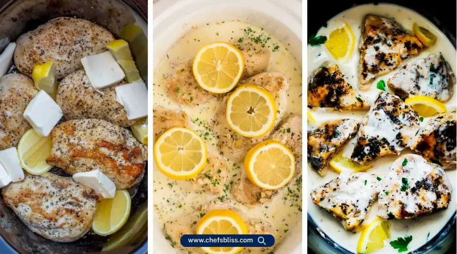 crockpot creamy lemon chicken recipes