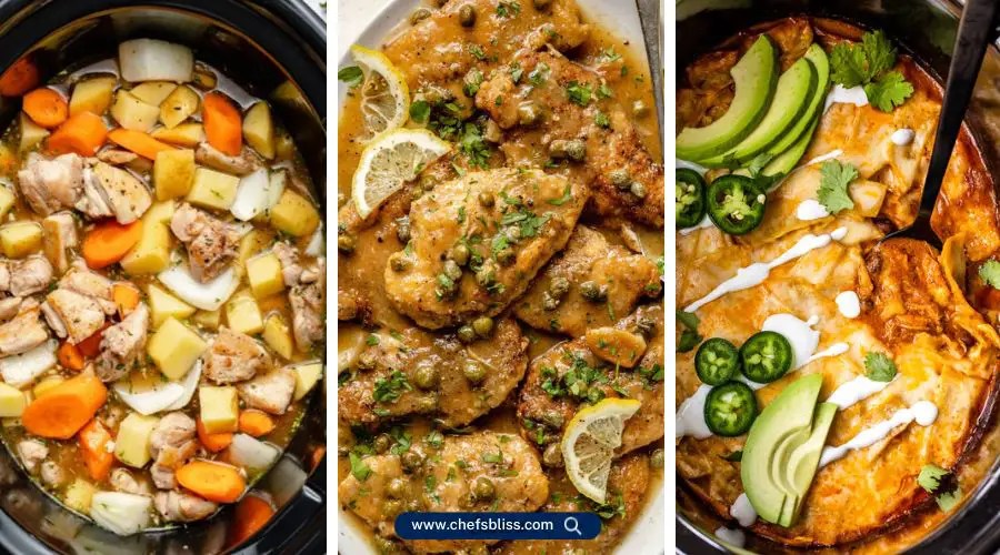 crockpot dairy free chicken recipes