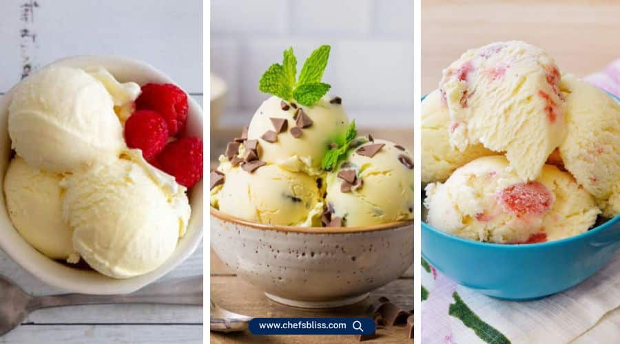 custard free ice cream recipes
