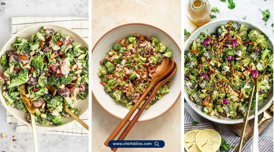 dairy free broccoli salad recipes