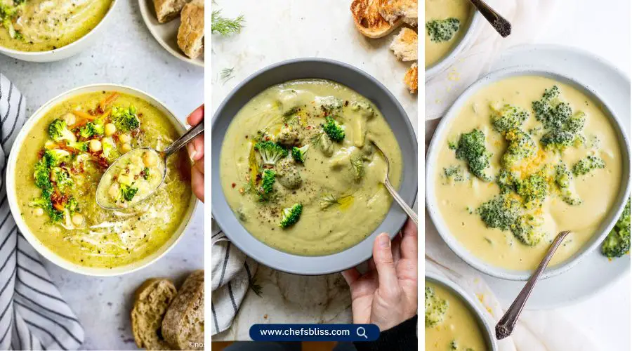 dairy free broccoli soup recipes