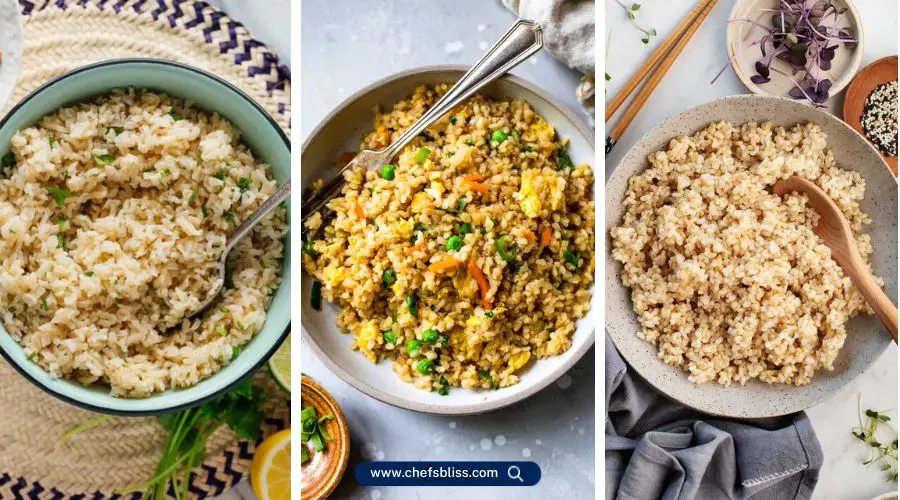 dairy free brown rice recipes