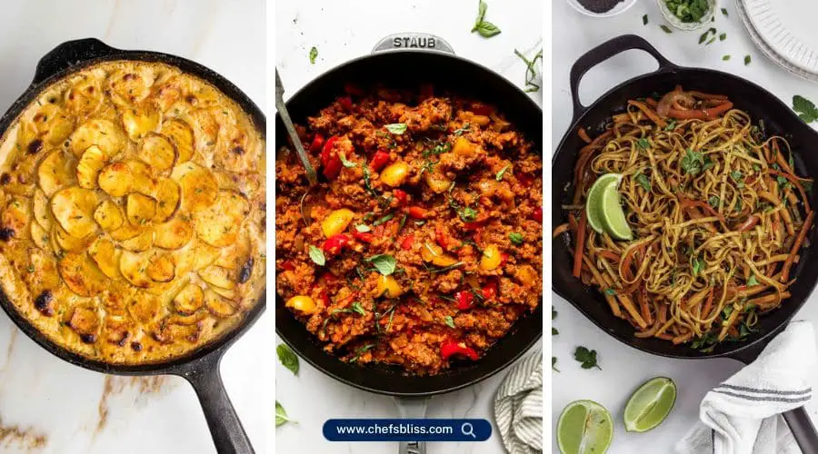 dairy free cast iron recipes