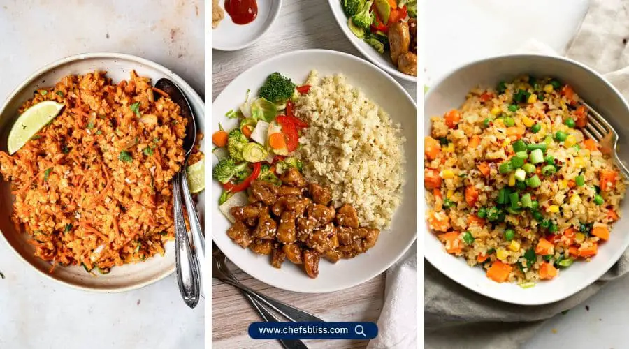 dairy free cauliflower rice recipes