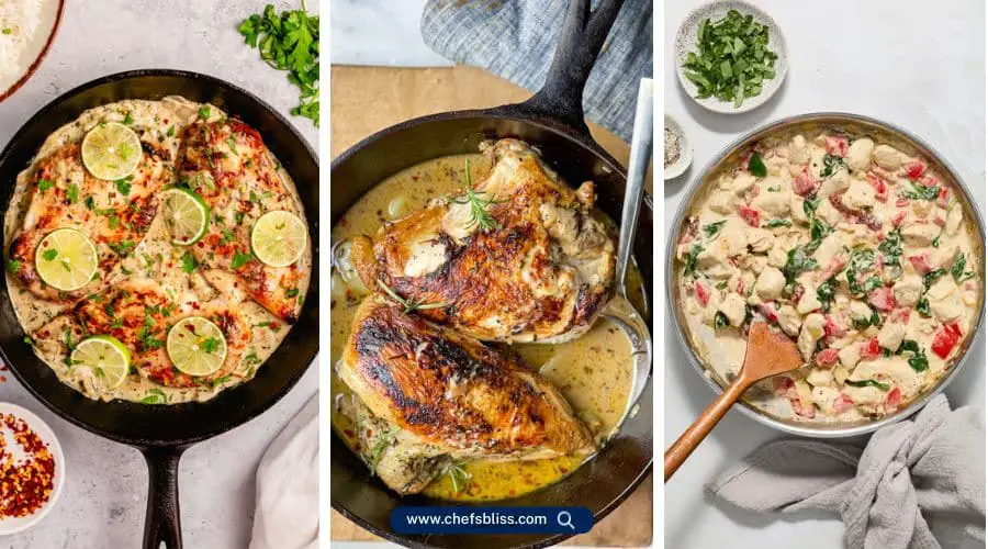 dairy free chicken sauce recipes