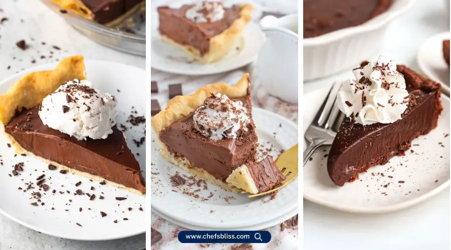 dairy free chocolate pie recipes