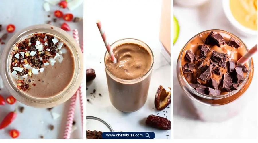 dairy free chocolate smoothie recipes