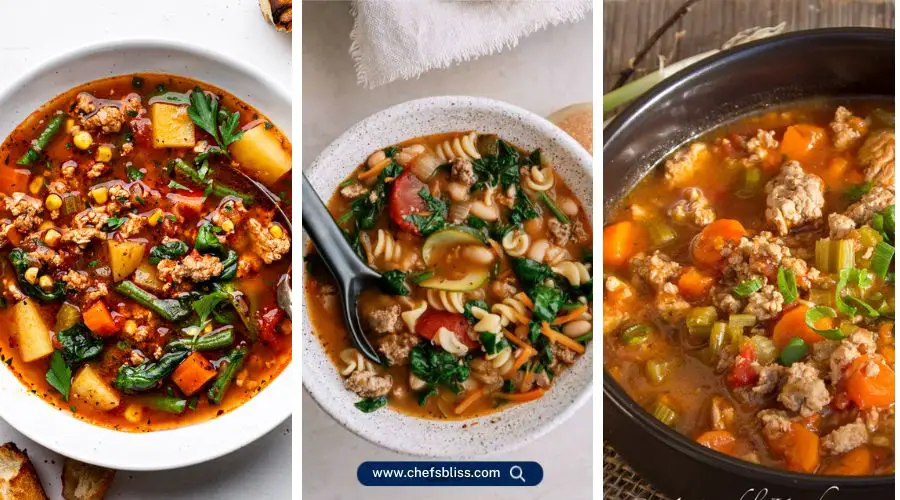 dairy free ground turkey soup recipes