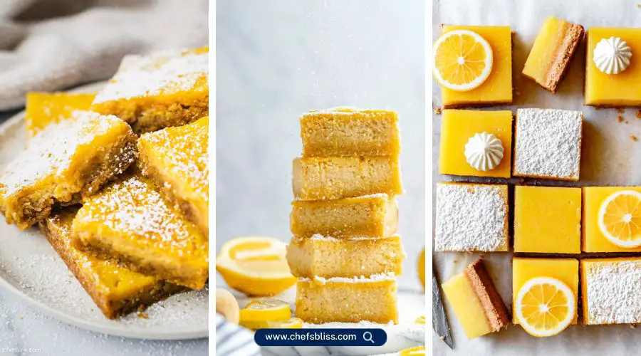 dairy free lemon bar recipes