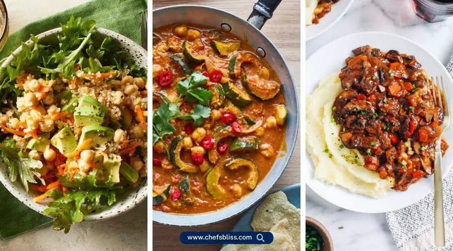 dairy free meat free dinner recipes