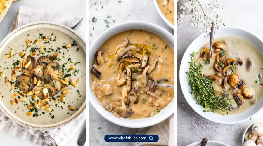 dairy free mushroom soup recipes