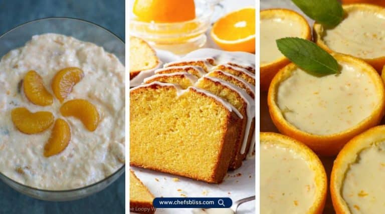 dairy free orange dessert recipes