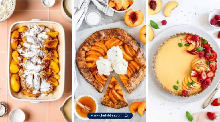 dairy free peach recipes