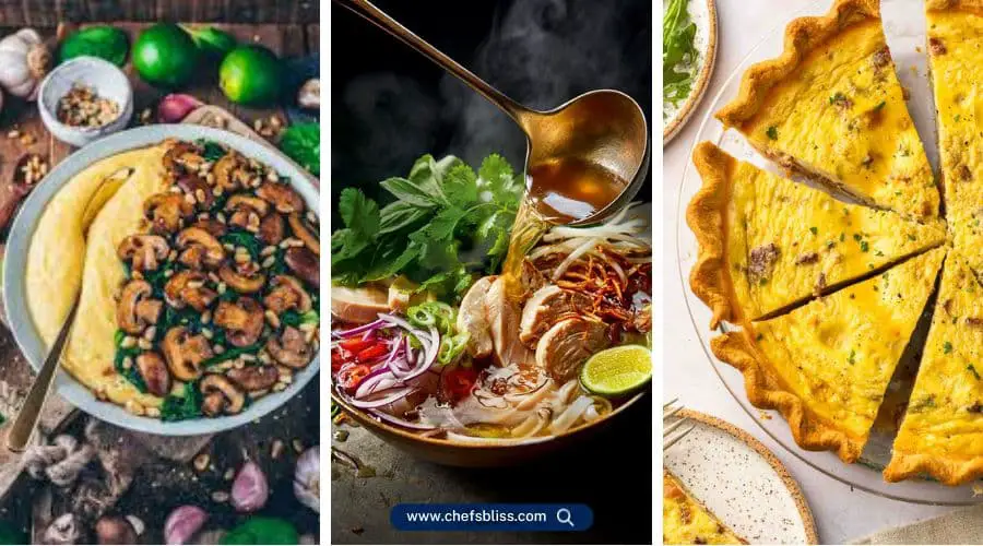 dairy free savoury recipes