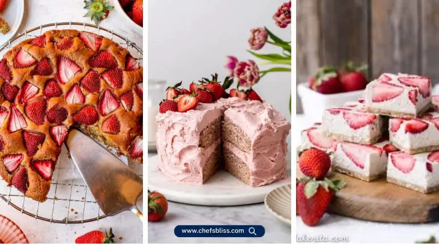 dairy free strawberry cake recipes