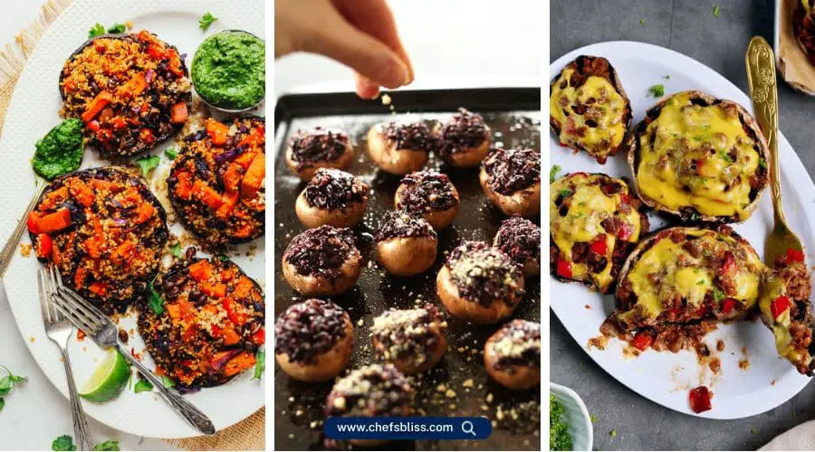 dairy free stuffed mushroom recipes