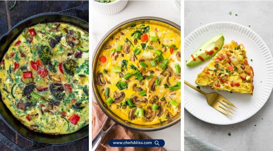 dairy free vegetable frittata recipes