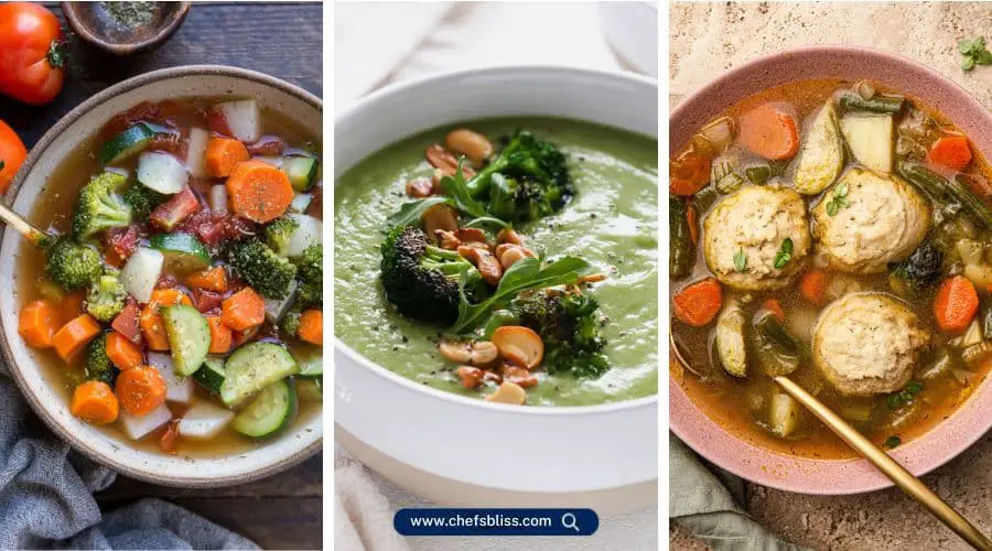 dairy free vegetable soup recipes