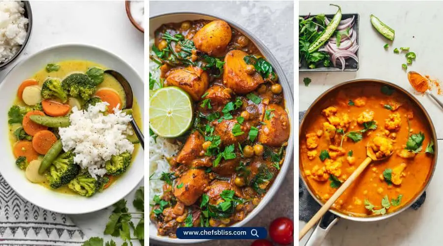 dairy free vegetarian curry recipes