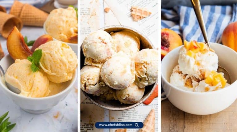 donvier peach ice cream recipes